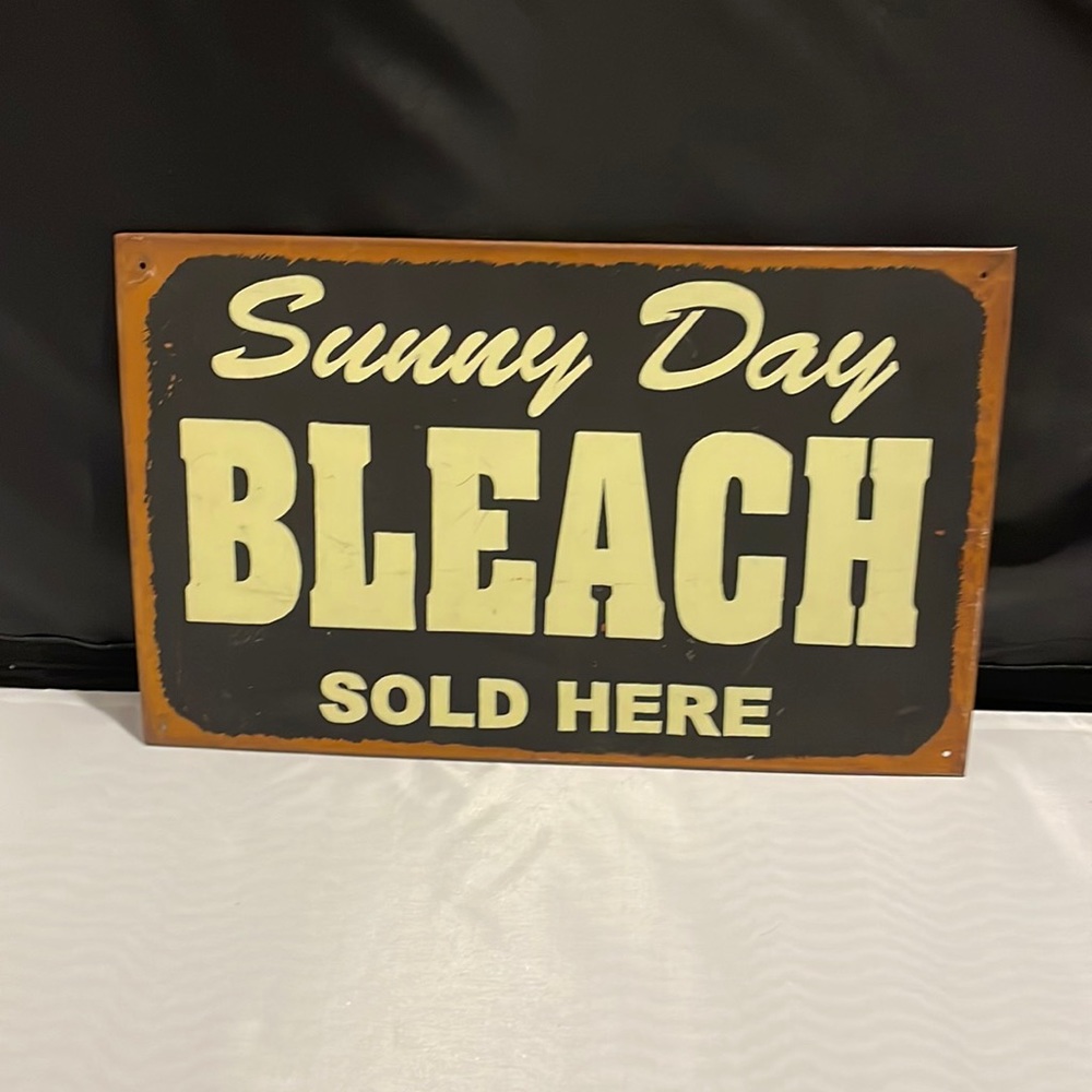 Vintage launder sign